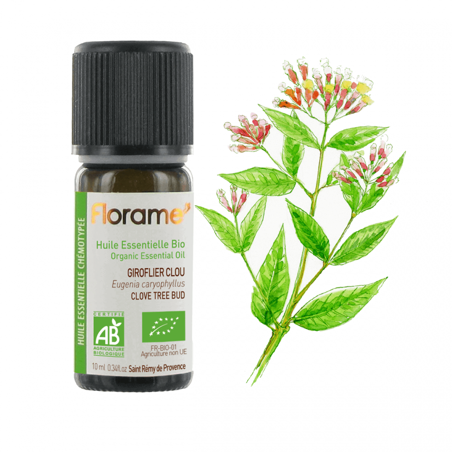 Florame Clove Tree Bud ORG Essential Oil 10ml