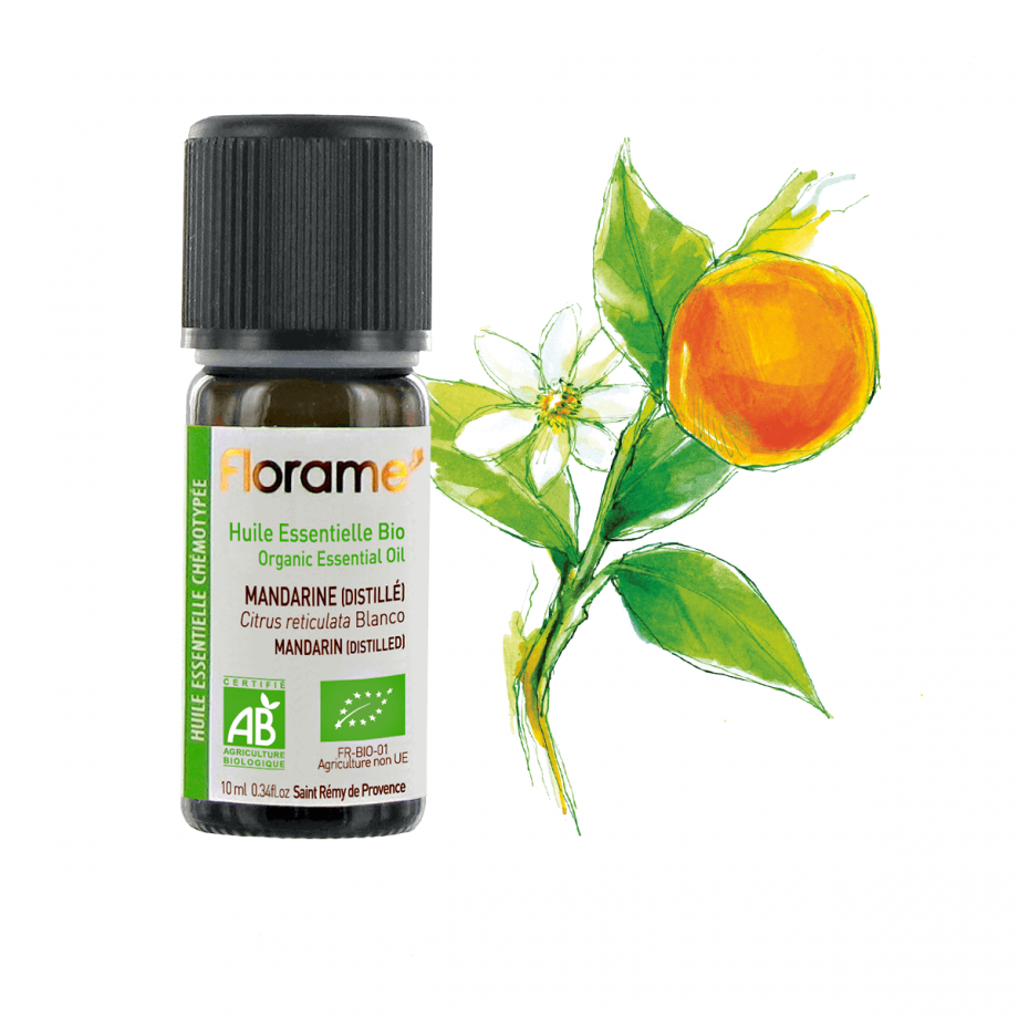 Florame Mandarin Distilled ORG Essential Oil 10ml