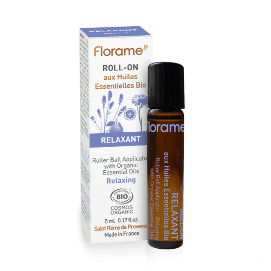 Florame Relaxing ORG Essential Oil with Roller Ball Application 5ml