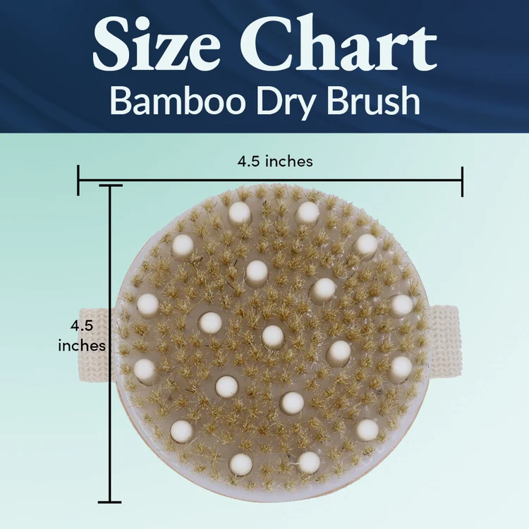 QOTT Bamboo Dry Brush 3 size QOTT Bamboo Dry Brush 3 size